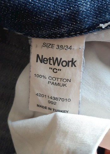 38/34 Erkek Denim Kot Pantolon - Görsel 11