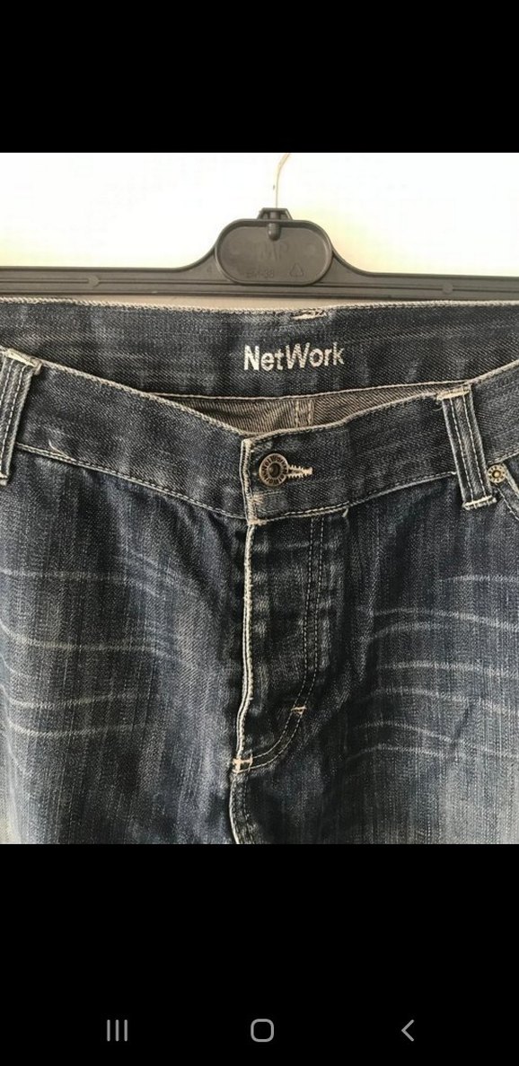 38/34 Erkek Denim Kot Pantolon - Görsel 5