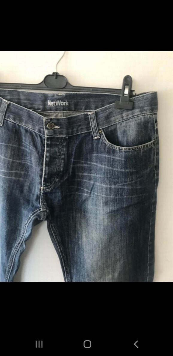 38/34 Erkek Denim Kot Pantolon - Görsel 3