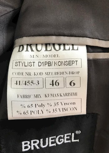 Klasik Kesim Gri Erkek Takım Elbise Ceketi - Görsel 11