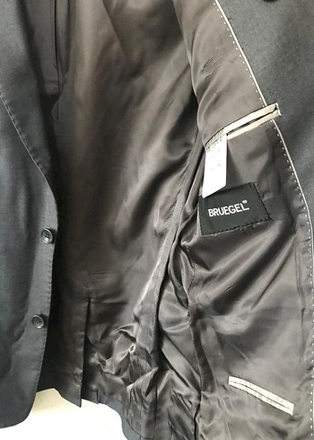 Klasik Kesim Gri Erkek Takım Elbise Ceketi - Görsel 7