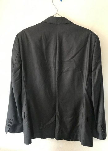 Klasik Kesim Gri Erkek Takım Elbise Ceketi - Görsel 3