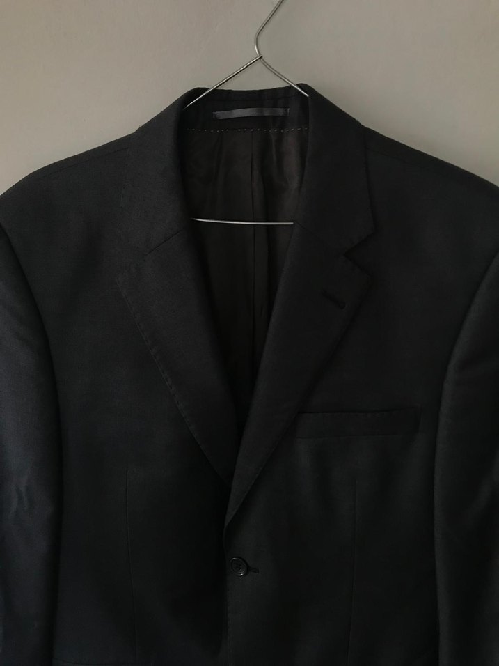 Klasik Kesim Gri Erkek Takım Elbise Ceketi - Görsel 5