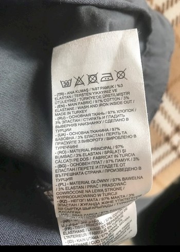 38 - 33 Gri Erkek Regular Fit Ofis Pantolonu - Görsel 11