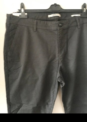 38 - 33 Gri Erkek Regular Fit Ofis Pantolonu - Görsel 3