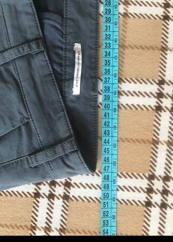 38 - 33 Gri Erkek Regular Fit Ofis Pantolonu - Görsel 12