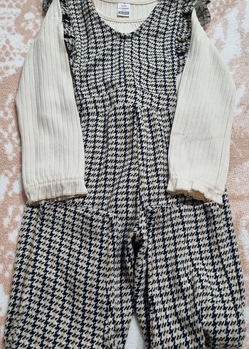 Kışlık kız çocuk tulum - Görsel 3