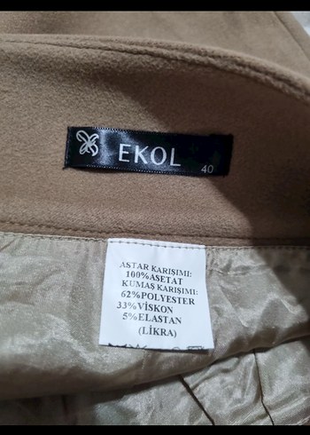 Ekol marka kaşe etek - Görsel 3