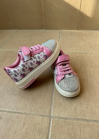 Pembe Payetli Kız Çocuk Spor Ayakkabı - Görsel 5