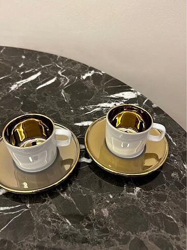 İkili Gold Fincan