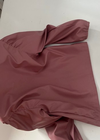 Pembe Deri Düğmeli Kız çocuk - Görsel 6