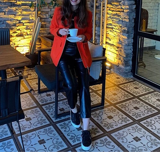xs Beden H&M nar çiçeği ceket