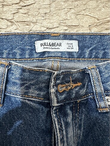 xs Beden Pull&bar mom jean