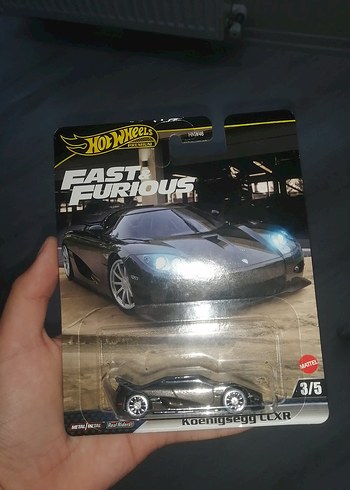 Hot Wheels Koenigsegg CCXR Siyah Oyuncak Araba