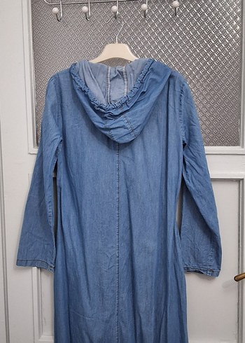 tesettür kot elbise - Görsel 3