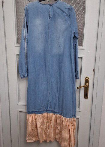 Uzun tesettür elbise - Görsel 2