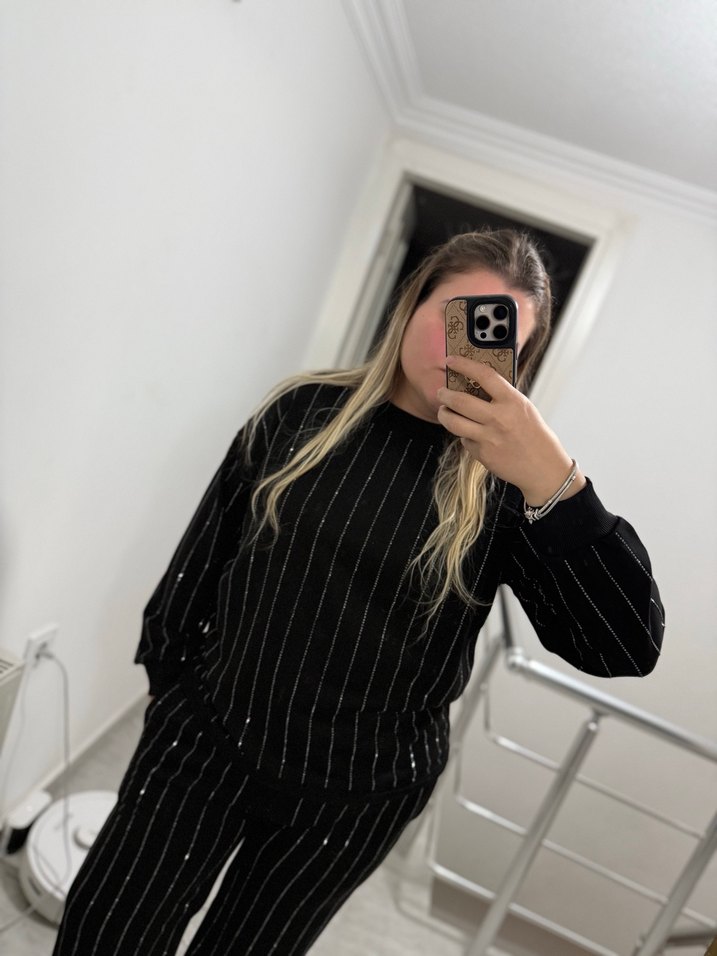 Siyah Taşlı İkili Takım - Görsel 3