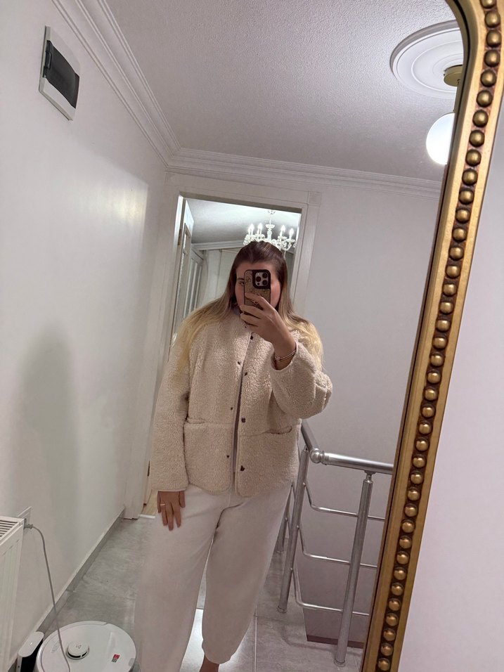 H&M Peluş Ceket - Görsel 2