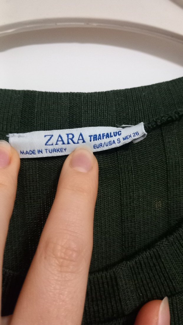 Kadın Haki Uzun Fitilli Elbise - Görsel 2