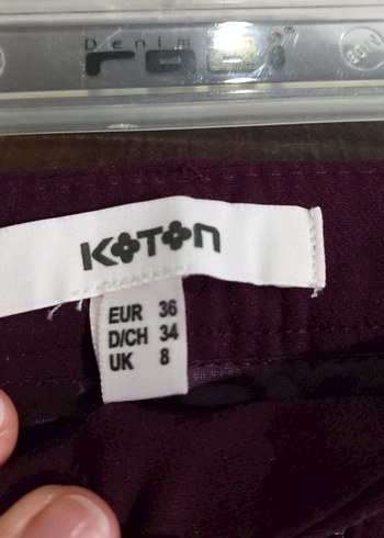 Kadın Mor Street Wear Rozet - Görsel 2