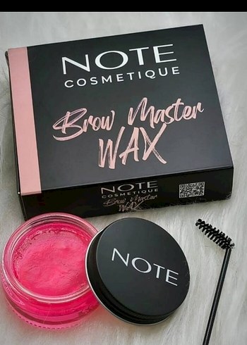 Note Pastel Pembe Kaş Balmumu