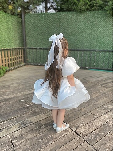 4 Yaş Beden Larissa Gogel kız çocuk abiye elbise