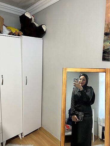 1 kere giyilmiş saten