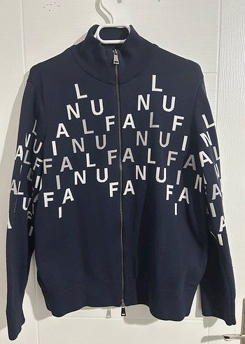 Lufian Erkek Lacivert Fermuarlı Hırka