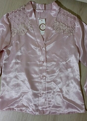 Saten pijama takımı