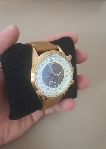 Bej Klasik Erkek Kol Saati - Görsel 3