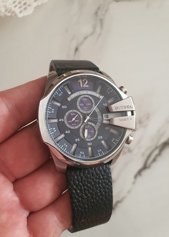 Siyah Gri Biker Tarzı Erkek Kol Saati - Görsel 3