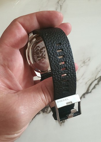 Siyah Gri Biker Tarzı Erkek Kol Saati - Görsel 4