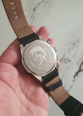 Siyah Gri Biker Tarzı Erkek Kol Saati - Görsel 5