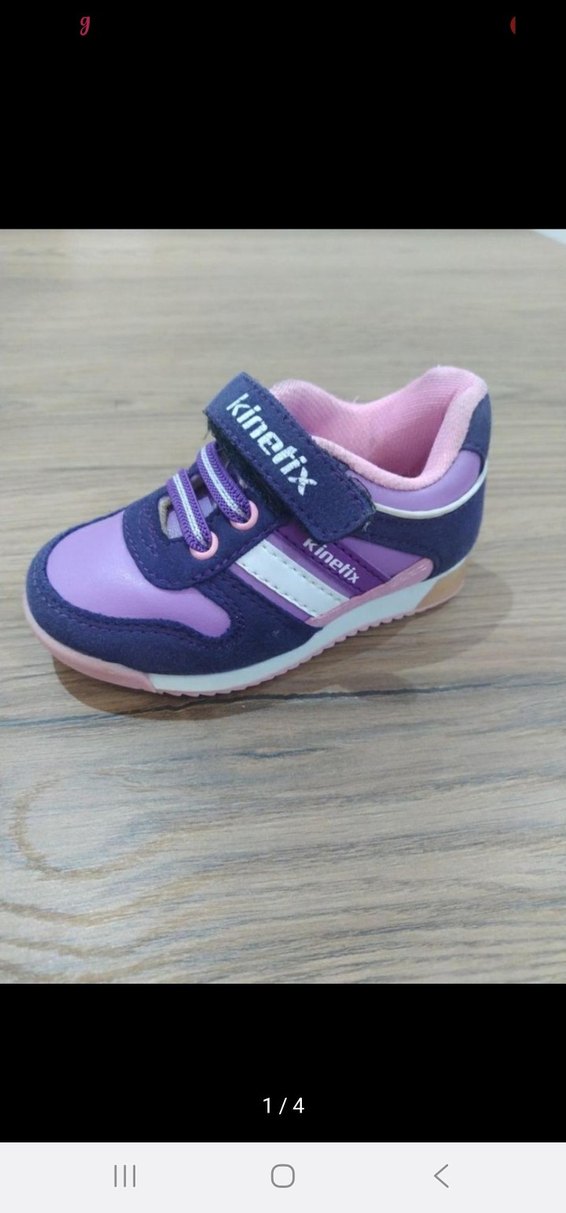 Kinetix Mor Kız Çocuk Spor Ayakkabı - Görsel 4