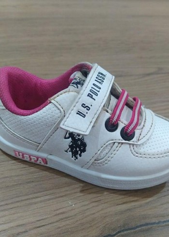 Kız Çocuk Pembe polo Spor Ayakkabı - Görsel 4