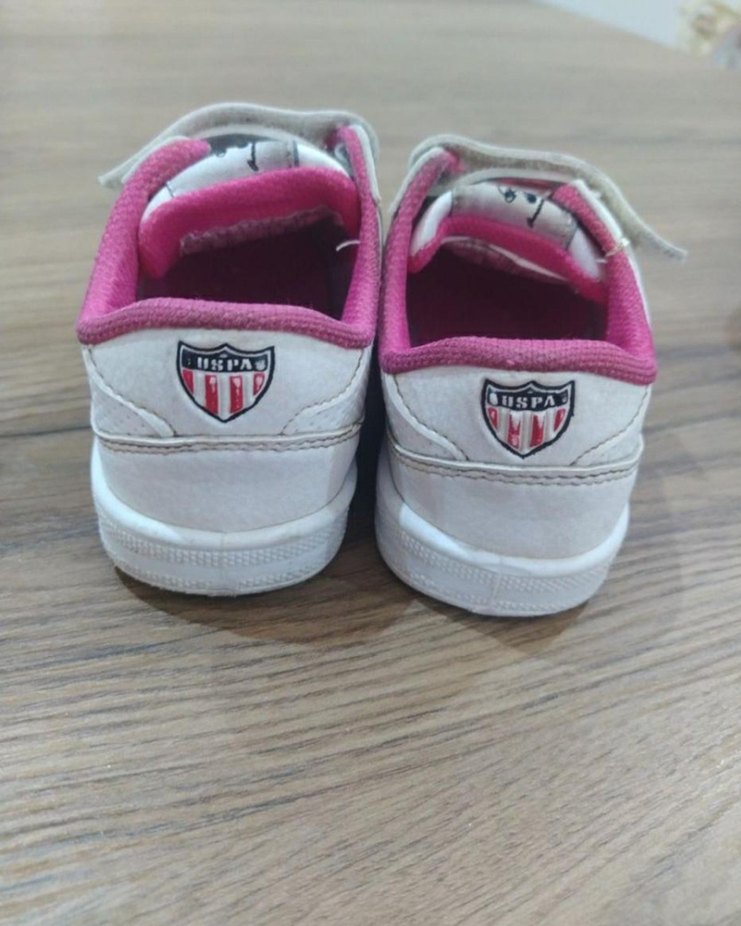 Kız Çocuk Pembe polo Spor Ayakkabı - Görsel 2