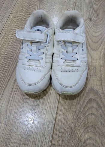 Hemmul Beyaz Erkek Çocuk Spor Ayakkabı Velcro - Görsel 3