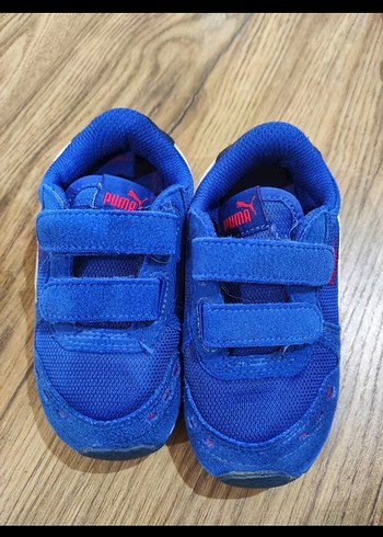 Puma Mavi Erkek Çocuk Spor Ayakkabı - Görsel 2