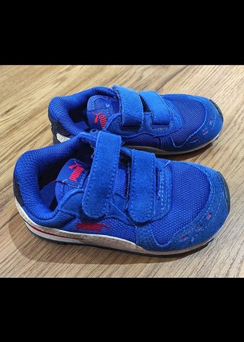 Puma Mavi Erkek Çocuk Spor Ayakkabı - Görsel 3