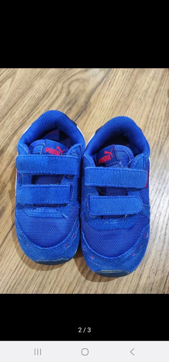Puma Mavi Erkek Çocuk Spor Ayakkabı - Görsel 2