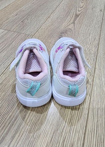 Kinetix Beyaz Kız Çocuk Cırt Cırtlı Spor Ayakkabı - Görsel 2