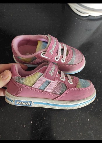 Kız Çocuk Polaris Renkli Spor Ayakkabı - Görsel 2