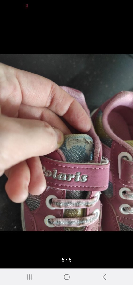 Kız Çocuk Polaris Renkli Spor Ayakkabı - Görsel 4