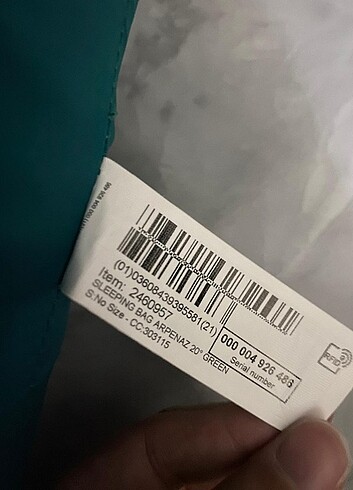 Decathlon decathlon uyku tulumu