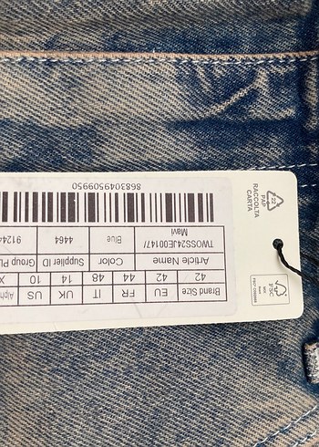 Bol Kesim Kadın Kot Pantolon - Görsel 4