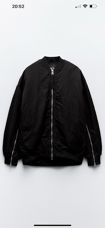 Zara oversize bomber mont
