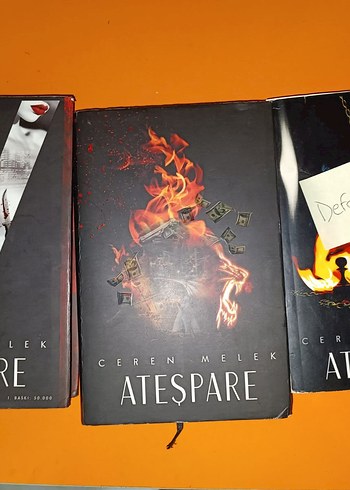 Ceren Melek - Ateşpare İlk 3 Kitap