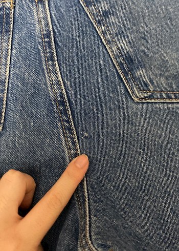 Kadın Mavi Denim Regular Fit Jean - Görsel 2