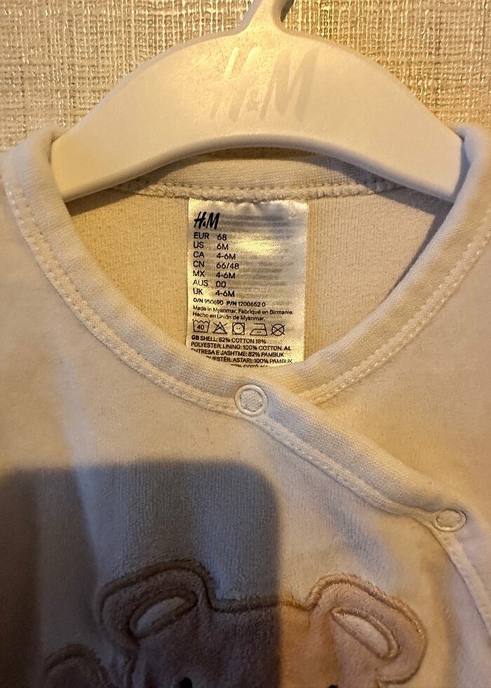 Bebek kışlık tulum - Görsel 2