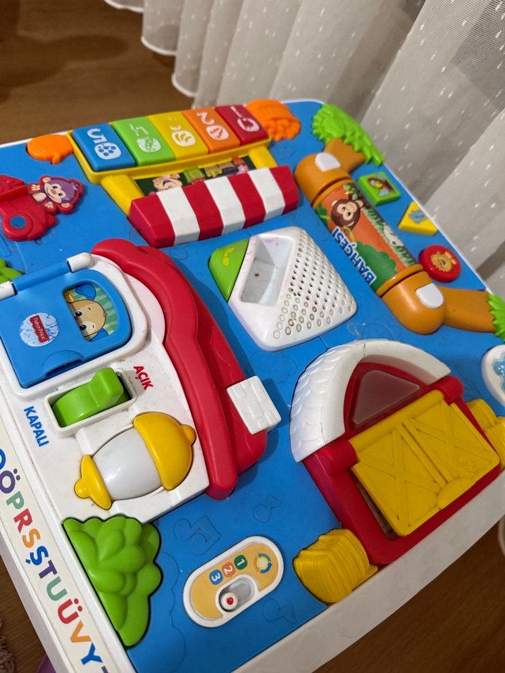 Renkli Eğitici Aktivite Masası - Görsel 3